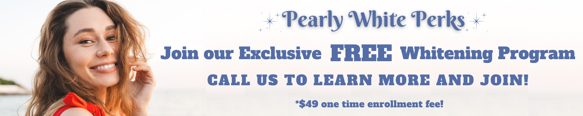 pearly white perks banner